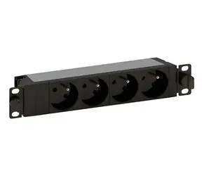 Legrand PDU 10" 4x230V / Verteilerfeld / 1U / 16A / Kabel 1 m