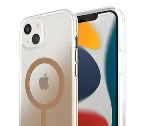 Gear4 Milan Snap Gold / Rückseite / Apple iPhone 13 / MagSafe / D3O® Crystalex / 4 m Schutz