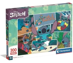 Clementoni Puzzle Stitch SUPER / 300 Teile / 48,5 x 33,5 cm / ab 9 Jahren