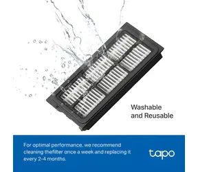 TP-LINK Tapo RVA520 / Waschbarer HEPA-Filter / 4 Stück / für Tapo RV50, RV50 Pro Omni