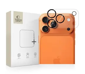 Tech-Protect Cam Fit+ transparente Kameraschutzhülle / Apple iPhone 17 Pro