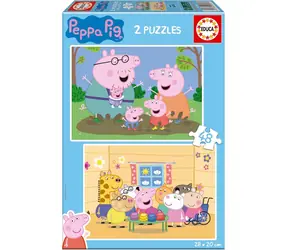 Educa Puzzle Peppa Pig (20327) / 2x48 Teile / ab 3 Jahren