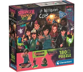 Clementoni Puzzle Stranger Things Geschichten aus dem Jahr 1985: HIC / 180 Teile / ab 7 Jahren