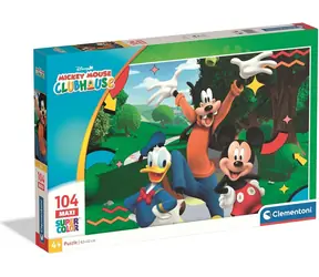 Clementoni Puzzle Mickey's Club MAXI / 104 Teile / ab 4 Jahren