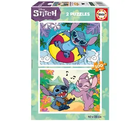 Educa Puzzle Stitch / 2 x 100 Teile / 40 x 28 cm
