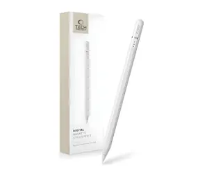 Tech-Protect Digitaler Magnetstift 3 weiß / Touchpen / magnetisch / für Apple iPad
