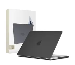 Tech-Protect SmartShell Schutzhülle, matt schwarz, für Apple MacBook Pro 14" (M1/M2/M3, 2021-2024)