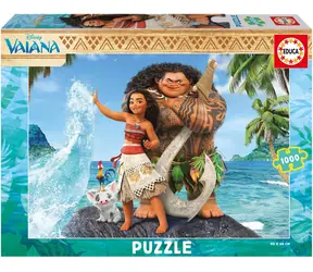 Educa Puzzle Merida - Legende der Highlands und Vaiana / 1000 Teile