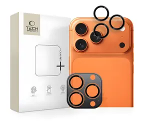 Tech-Protect Camring Fit+ schwarz / Kameraobjektivschutzhülle / iPhone 14/15/16/17 Pro, Pro Max