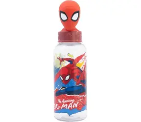 STOR Spiderman Trinkflasche 560 ml / Kindertrinkflasche / Ecozen / BPA-frei