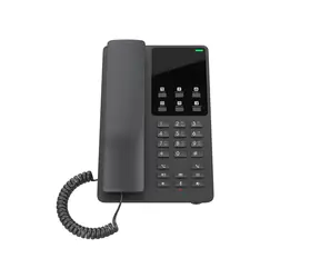 Grandstream GHP621W schwarz / VoIP-Telefon / Hotel / WLAN / 2x SIP-Konto