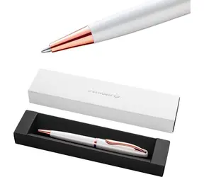 Pelikan Jazz Noble Elegance K36 Kugelschreiber, perlweiß, in Geschenkbox mit blauer Mine