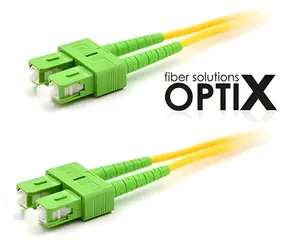 OPTIX SC/ APC-SC/ APC / Optisches Patchkabel / 09/125 / 3 m