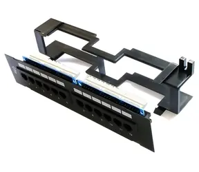 Xtendlan / Patchpanel / 12 Ports / Cat6 / Wandmontage