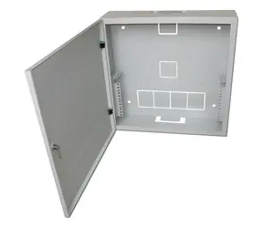 Xtendlan grau / Wandmontage-Rack / 2U+4U / 540×150×550 mm / perforierte Tür