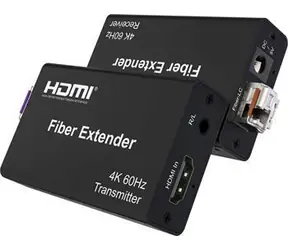 PremiumCord optischer HDMI-Extender 20 km / HDMI-Extender / 4K 60Hz / 4:4:4 / HDR