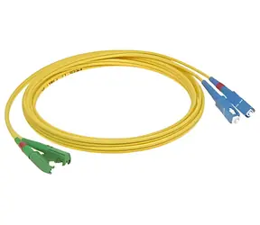 OPTIX E2000/ APC-SC / Optisches Patchkabel / 09/125 / G657A / 2 m