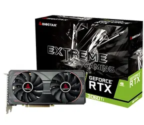 Biostar GeForce RTX 3060 Ti 8GB / Grafikkarte / 1665 MHz / 8GB GDDR6 / 256-Bit / 1x HDMI + 3x DP / (8)