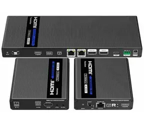PremiumCord HDMI 1-2 Splitter + Extender auf 70 m / HDMI Splitter und Extender / UHD 4K 60Hz / Cat6/6a/7