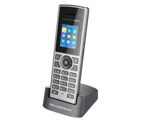Grandstream DP722 silber-schwarz / VoIP-Telefon DECT / 10 SIP-Konten / 1,8"-Farbdisplay