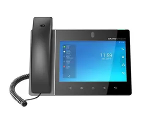 Grandstream IP-Telefon schwarz / VoIP-Telefon