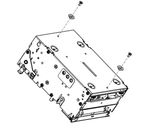 ZEBRA Flachrollenhalterfeder für KR203 / Ersatzteil / Kompatibel mit KR203
