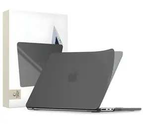 Tech-Protect SmartShell Schutzhülle, matt schwarz, für MacBook Air 13" / M2-M5 / 2023-2026