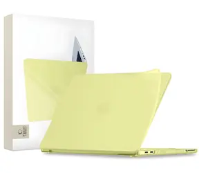 Tech-Protect Softshell-Schutzhülle, mattgelb, für Apple MacBook Neo 13" (2026)