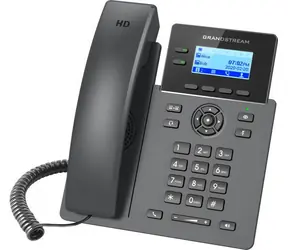 Grandstream GRP2602G / VoIP-Telefon / 2,21" LCD-Display mit Hintergrundbeleuchtung / 4X SIP / 2x Gigabit-LAN / PoE