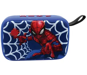 LEXIBOOK Bluetooth-Lautsprecher Spiderman mit Stoffbezug / USB-C-Ladeanschluss / NiMH-Akku