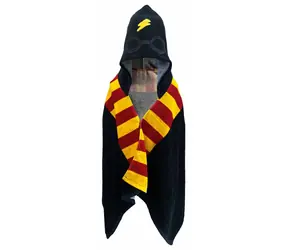 Cooles Harry-Potter-Hogwarts-Badetuch / Wickeltuch / 70 x 140 cm / 100 % Baumwolle
