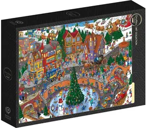 GRAPHICS Puzzle Weihnachts-Verwirrung / 500 Teile / 47,8 × 34,2 cm