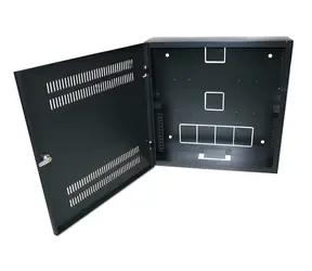 Xtendlan Wandrack 540x150x550 mm schwarz / Wandrack / 19" / 2 HE + 4 HE