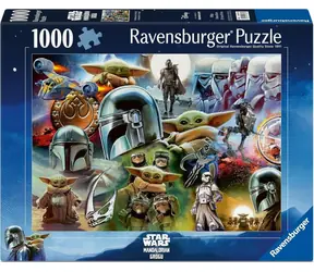Ravensburger Puzzle Star Wars: The Mandalorian und Grogu / 1000 Teile / 70 x 50 cm