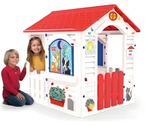 CHICOS Kinderspielhaus Landhaus / 84 × 103 × 104 cm / ab 2 Jahren