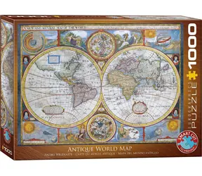 EUROGRAPHICS Puzzle Antike Weltkarte / 1000 Teile