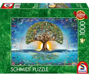 Schmidt Puzzle Magischer Baum des Lebens / 1000 Teile / ab 12 Jahren