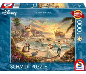 Schmidt Puzzle Disney: Die kleine Meerjungfrau - Feier der Liebe / 1000 Teile / ab 12 Jahren