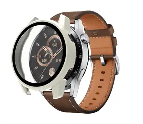 Hurtel Schutzglas für Huawei Watch GT3 42 mm, weiß / Schutzglas / Gehärtetes Glas