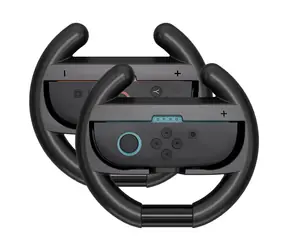 Hurtel Lenkrad für Joy-Con Nintendo Switch 2, schwarz / Lenkrad / 2 Stück / für Nintendo Switch 2