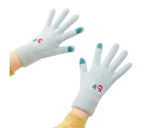Hurtel Damen-Winterhandschuhe mit Touch-Funktion in Schneemanngrün / Smartphone-Handschuhe