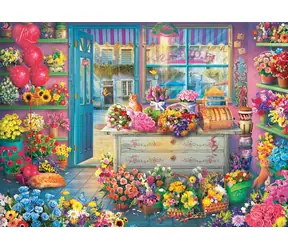 Schmidt Puzzle Bunter Blumenladen / 1000 Teile / ab 12 Jahren