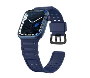 Hurtel Triple Protection Armband für Apple Watch, dunkelblau / Armband / 38/40/41 mm