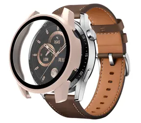 Hurtel Schutzglas für Huawei Watch GT3 42 mm, pink / Schutzglas / Gehärtetes Glas
