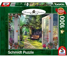Schmidt Puzzle „Zaubergarten“ / 1000 Teile / 69,3 × 49,3 cm
