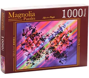 MAGNOLIA Puzzle Schmetterlinge / 1000 Teile / 68 x 48 cm