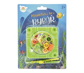 TEDDIES Magnetisches Angelspiel / 8 Fische / 2 Angelruten