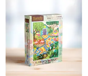 MAGNOLIA Puzzle Gartenmosaik / 1000 Teile / 48 x 68 cm