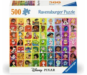 Ravensburger Puzzle Disney: Charaktere / 500 Teile