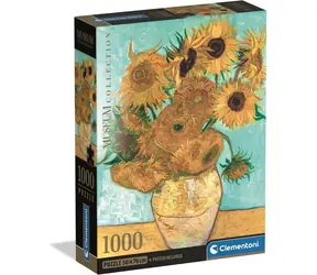Clementoni Puzzle Museum Sammlung: Sonnenblumen / 1000 Teile / ab 14 Jahren